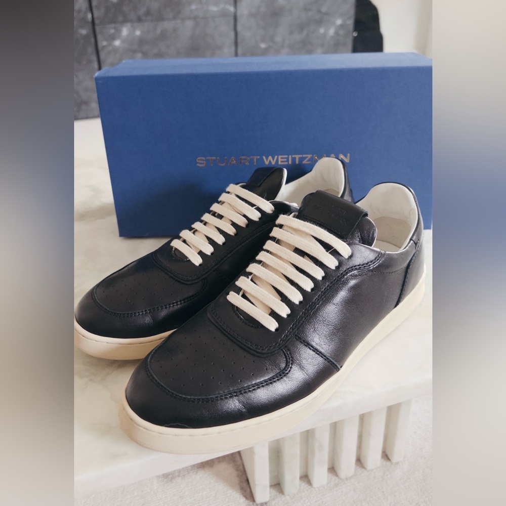 Stuart Weitzman Derby Black Sneaker Women’s 39, 9